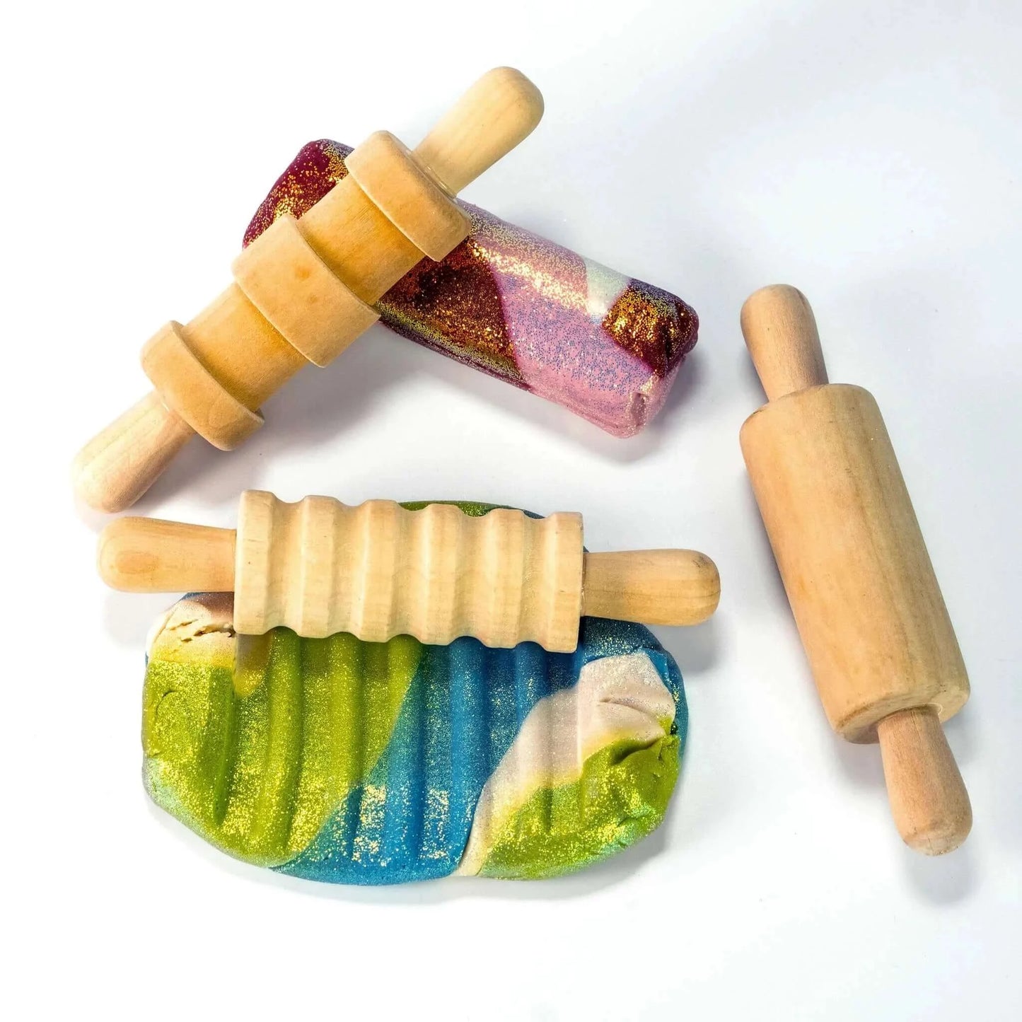Land of Dough Rolling Patterns Kit, Crazy Aarons Thinking Putty, eco-friendly Toys, Mountain Kids Toys