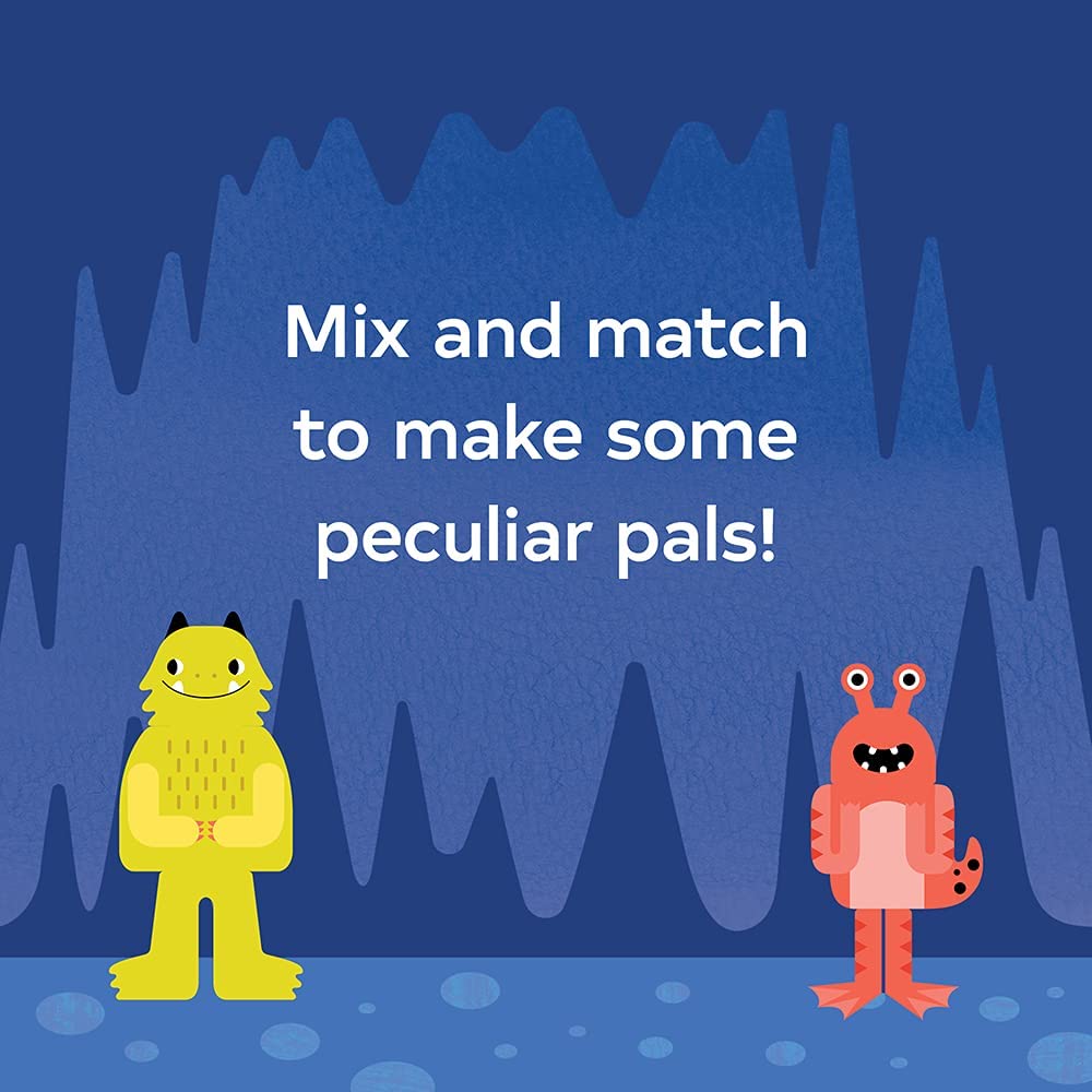 Mix + Match Monsters Magnetic Play Set, Petit Collage, eco-friendly Toys, Mountain Kids Toys