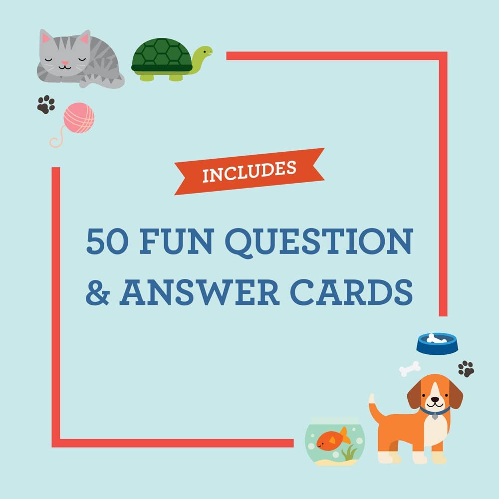 Pets Trivia 50 Quiz Cards, Petit Collage, eco-friendly Toys, Mountain Kids Toys