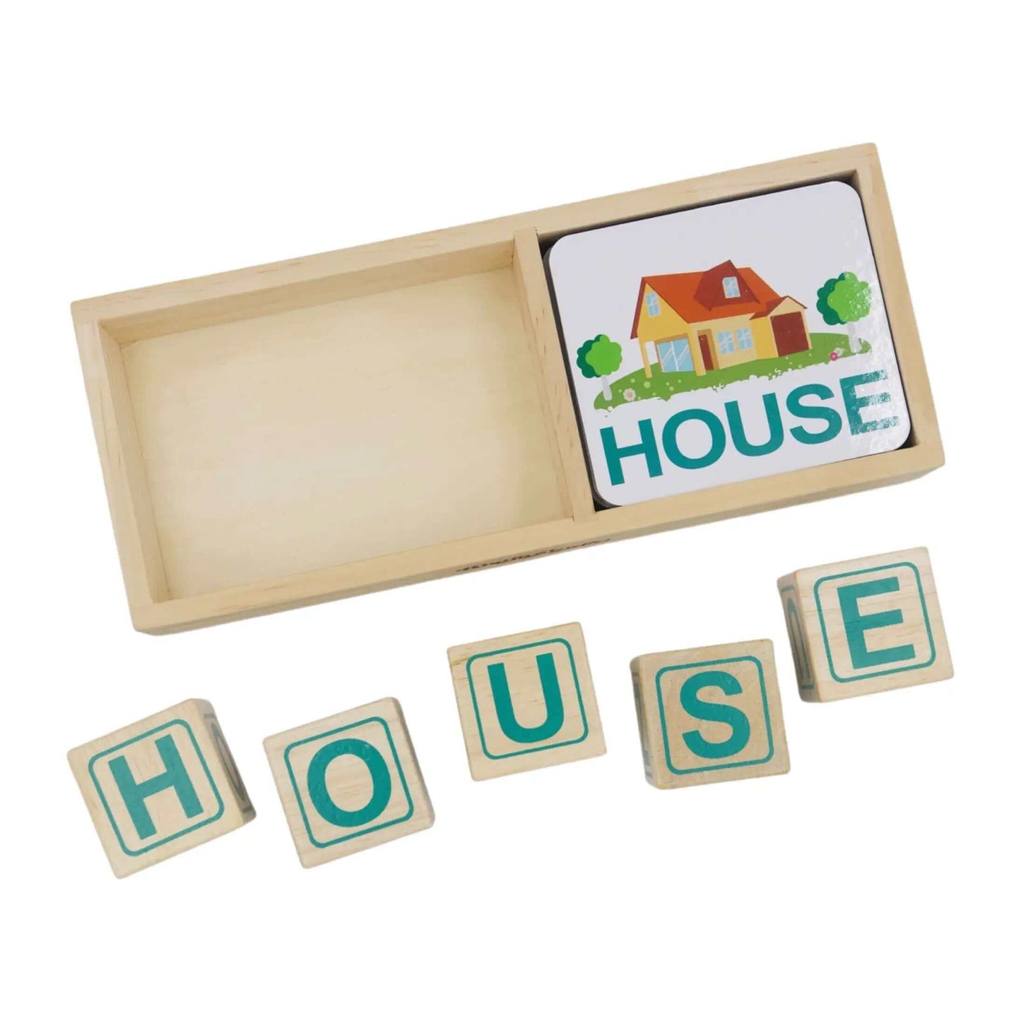 ABC Spelling Blocks, Begin Again, eco-friendly Toys, Mountain Kids Toys