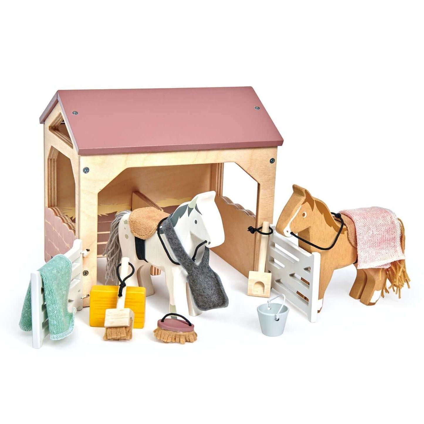 The Stables Playset, Tender Leaf Toys, eco-friendly Toys, Mountain Kids Toys