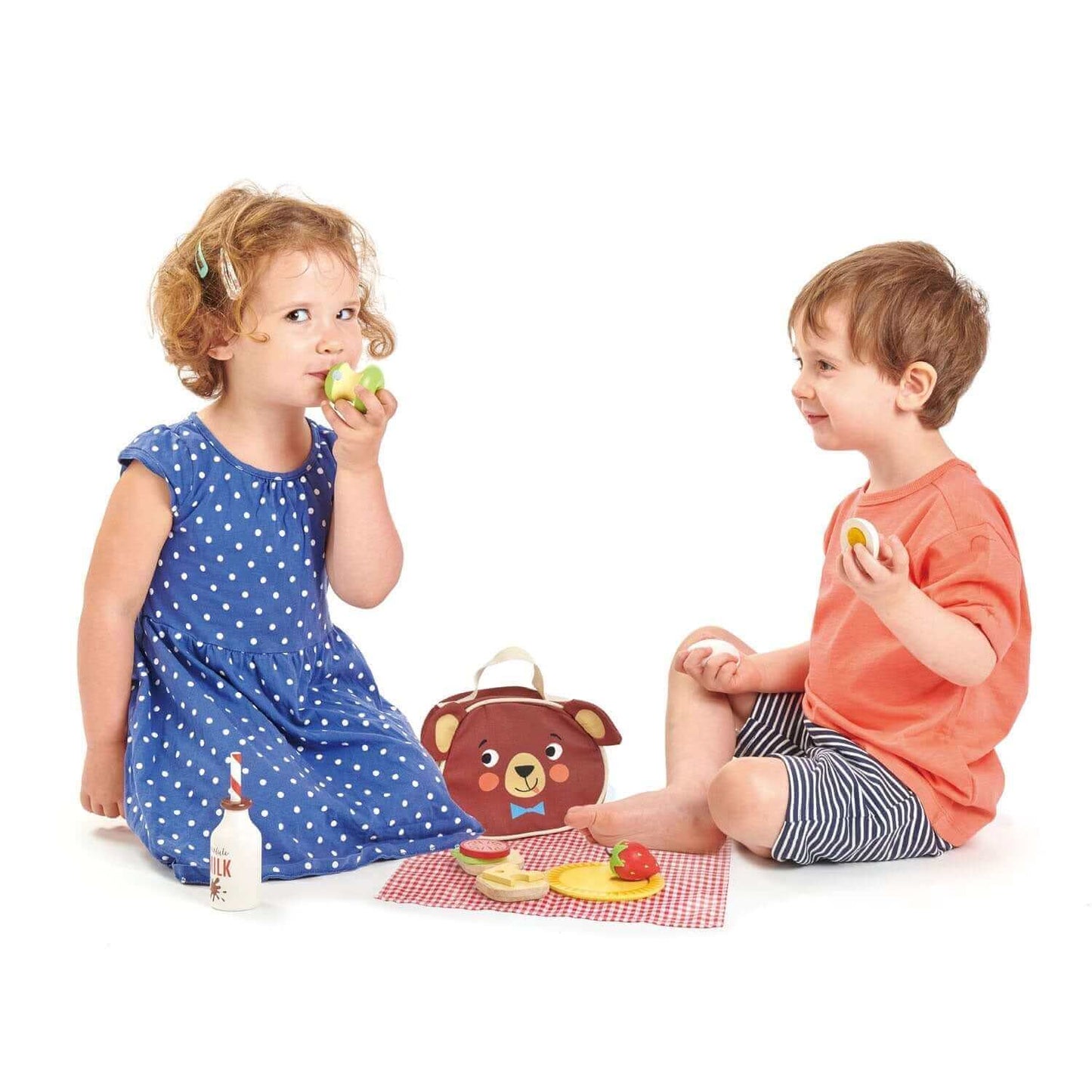 Little Bear Picnic, Tender Leaf Toys, eco-friendly Toys, Mountain Kids Toys