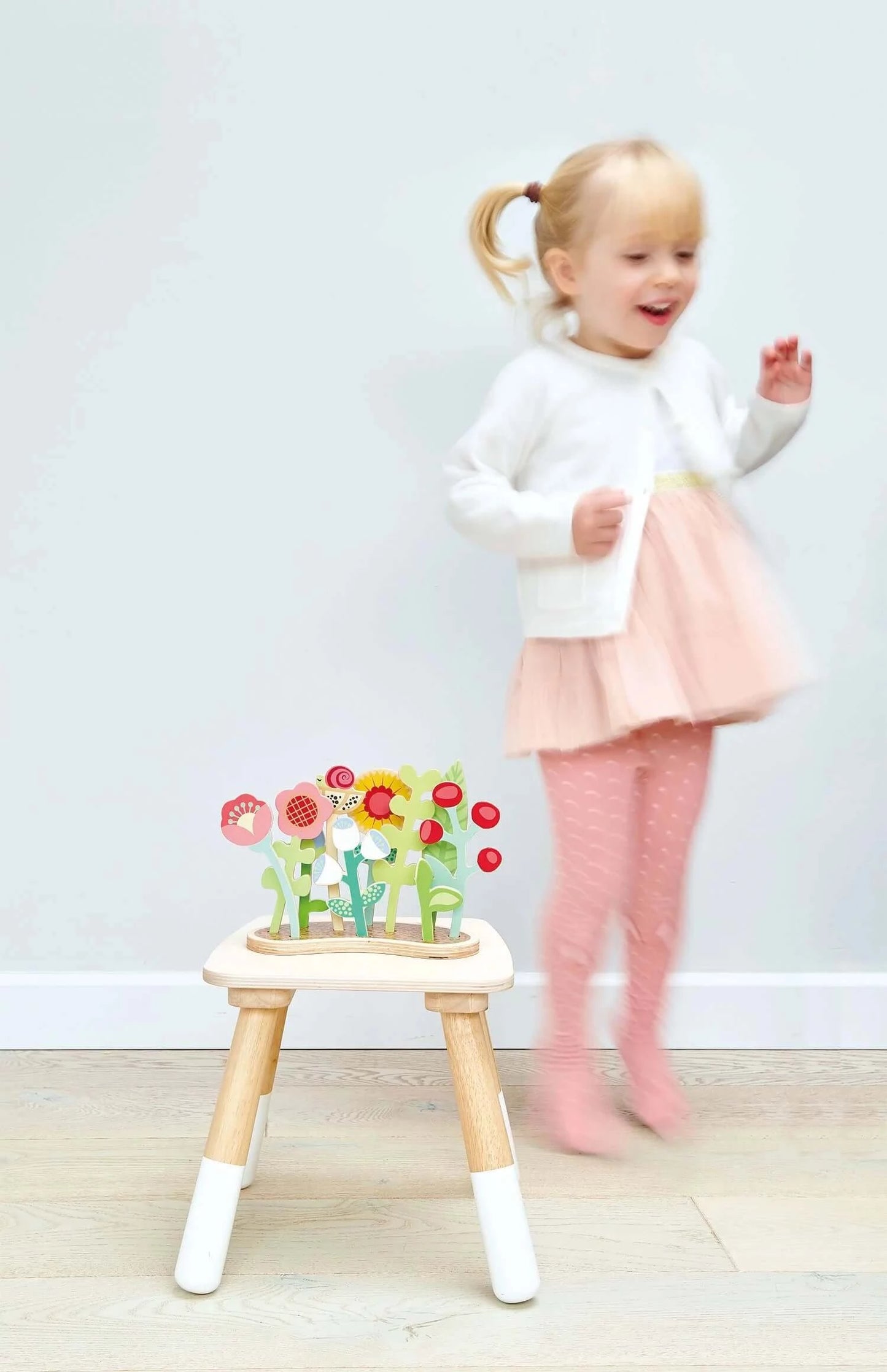 Flower Bed Playset, Tender Leaf Toys, eco-friendly Toys, Mountain Kids Toys