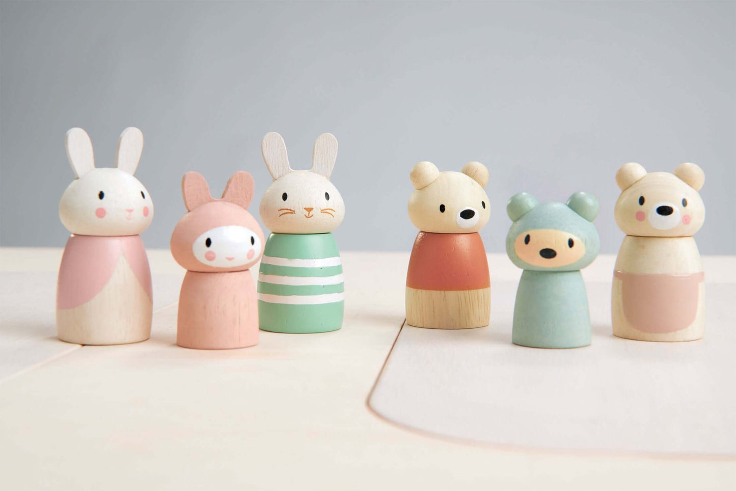 Bunny Tales Set of 3, Tender Leaf Toys, eco-friendly Toys, Mountain Kids Toys