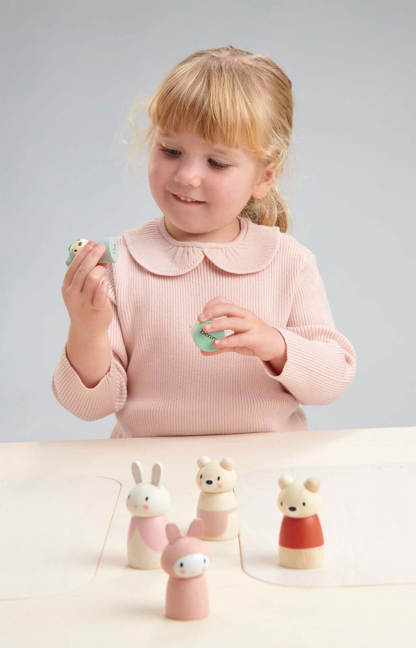 Bunny Tales Set of 3, Tender Leaf Toys, eco-friendly Toys, Mountain Kids Toys