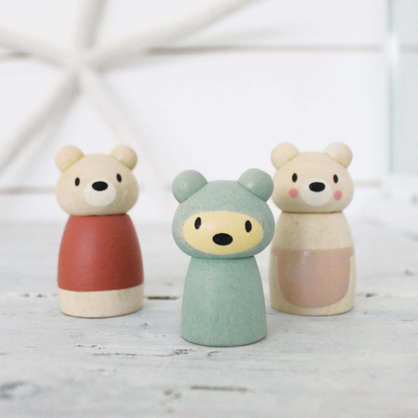 Bear Tales Set of 3, Tender Leaf Toys, eco-friendly Toys, Mountain Kids Toys