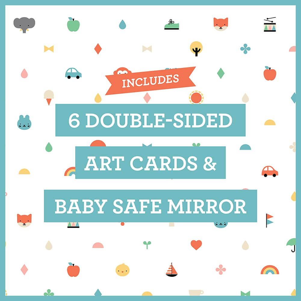 Tummy Time Peekaboo, Petit Collage, eco-friendly Toys, Mountain Kids Toys