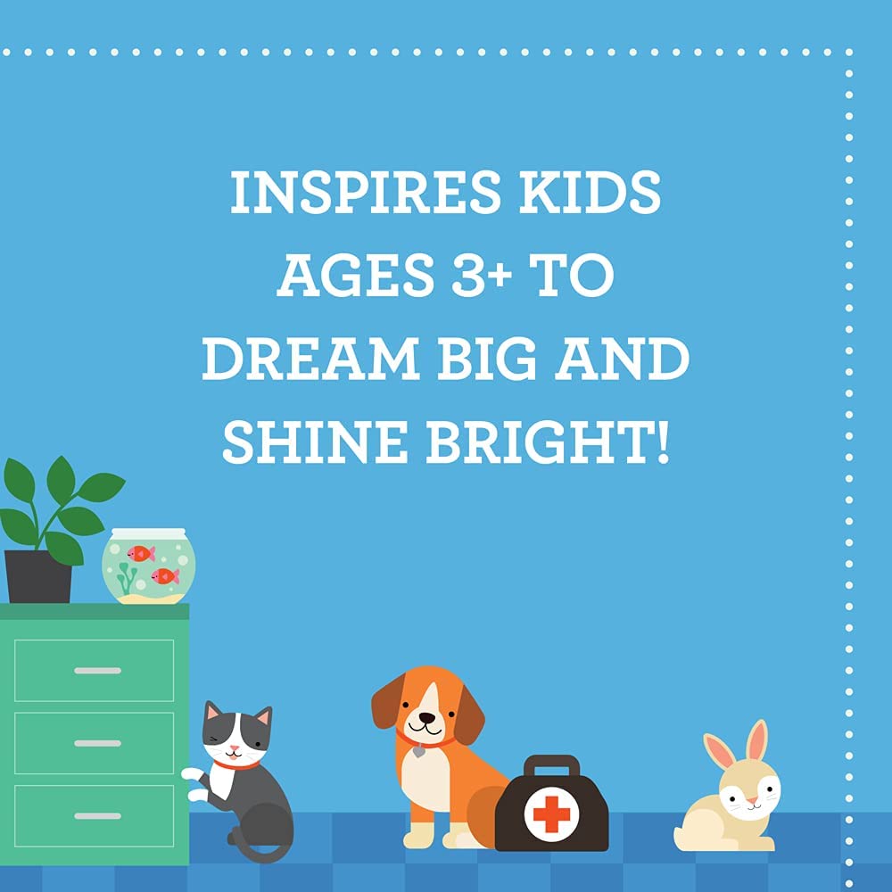 Shine Bright at the Vet Magnetic Dress Up, Petit Collage, eco-friendly Toys, Mountain Kids Toys