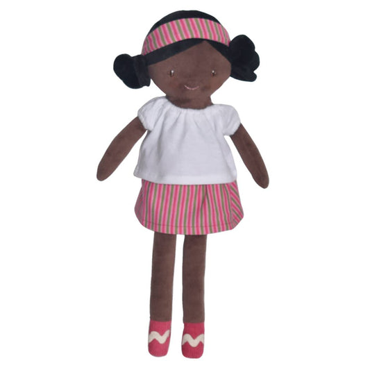 Amy Doll with Black Hair, Tikiri Toys, eco-friendly Toys, Mountain Kids Toys
