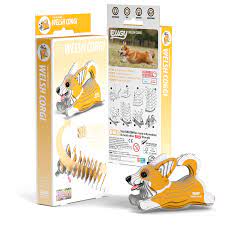 Welsh Corgi Eugy, Geotoys, eco-friendly Toys, Mountain Kids Toys