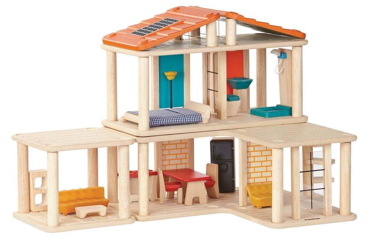 Creative Play House by PlanToys Eco-friendly Wooden Toy PlanToys