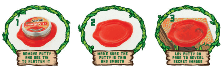 Hidden Adventure Decoder Putty Kit, Crazy Aarons Thinking Putty, eco-friendly Toys, Mountain Kids Toys