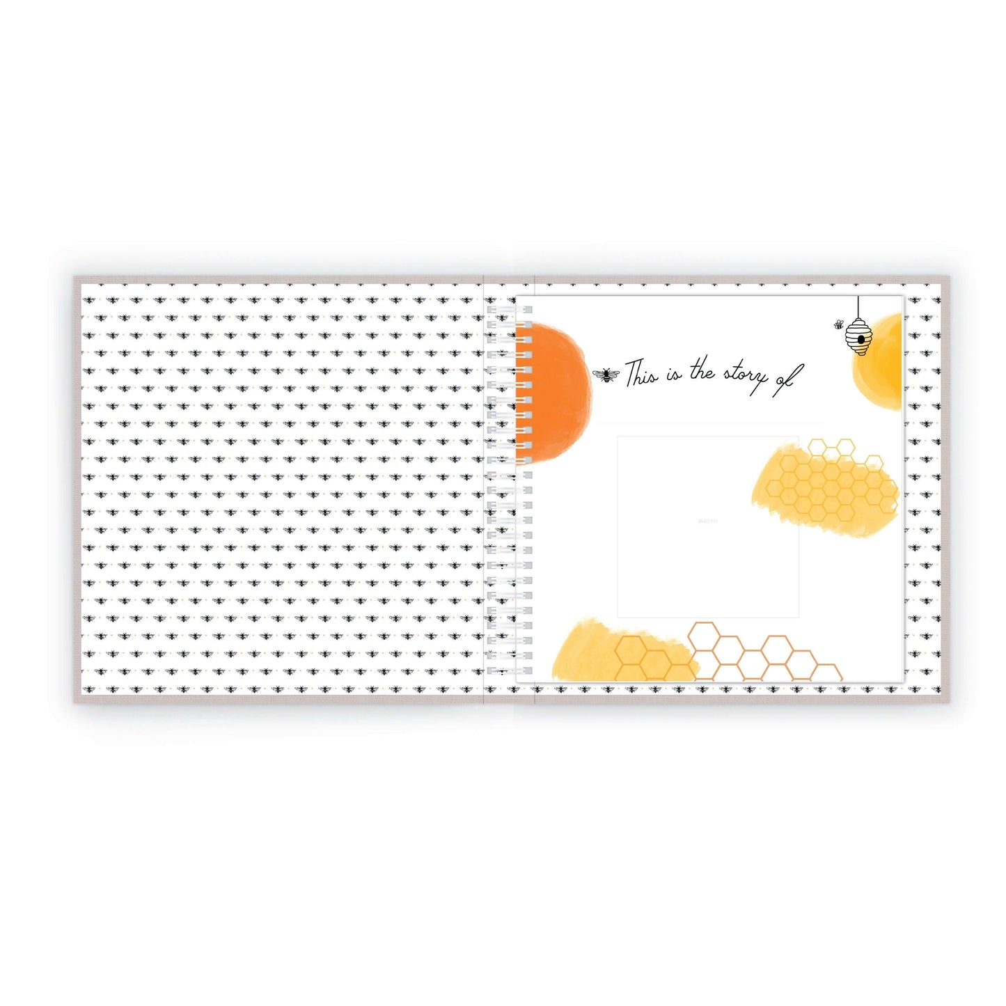 Honey Bee - Luxury Memory Book, Lucy Darling, eco-friendly Toys, Mountain Kids Toys