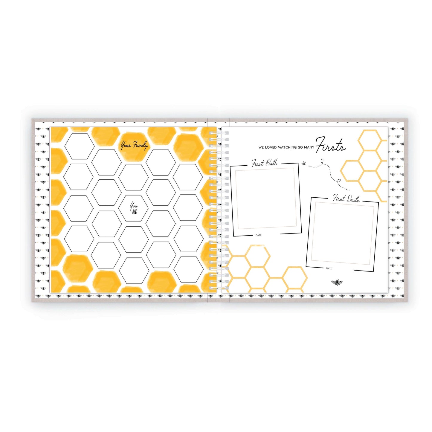 Honey Bee - Luxury Memory Book, Lucy Darling, eco-friendly Toys, Mountain Kids Toys