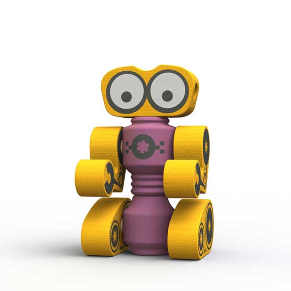 Tinker Totter Robots, Begin Again, eco-friendly Toys, Mountain Kids Toys