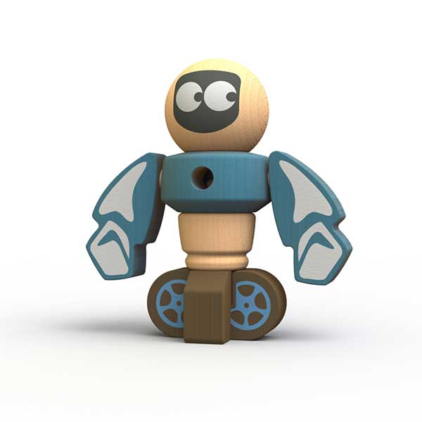 Tinker Totter Robots, Begin Again, eco-friendly Toys, Mountain Kids Toys