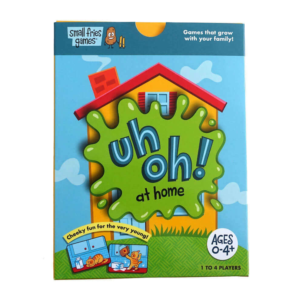 Uh Oh! At Home Game, Small Fry, eco-friendly Toys, Mountain Kids Toys