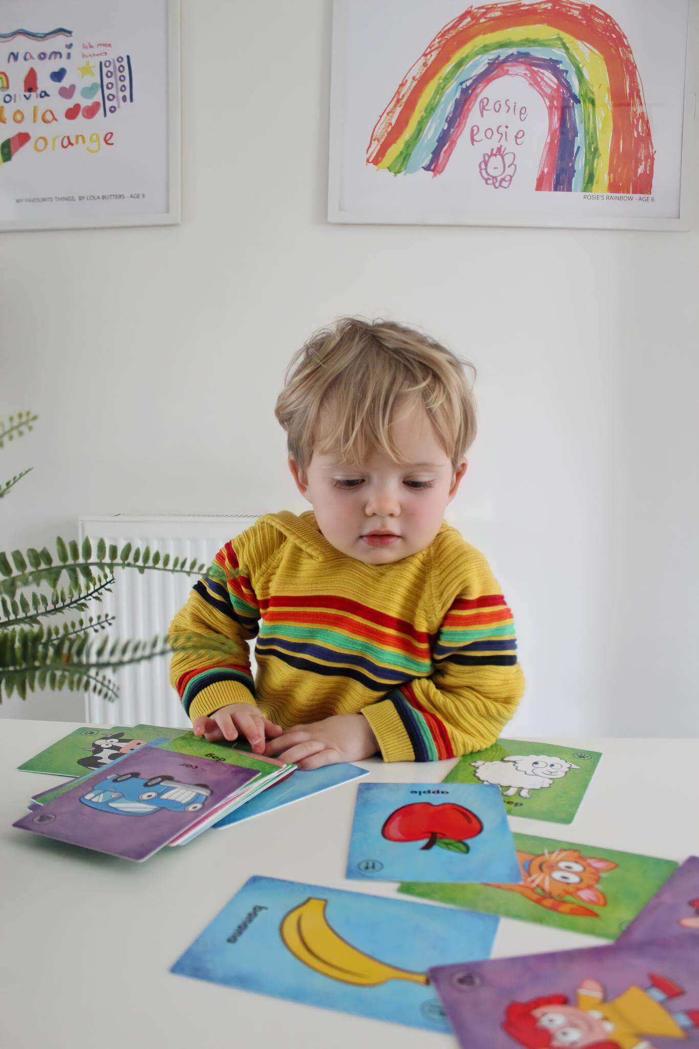 Knock Knock! First Words Game, Small Fry, eco-friendly Toys, Mountain Kids Toys