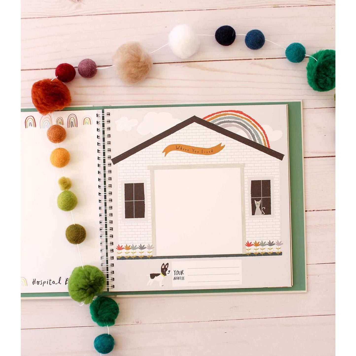 Little Rainbow Memory Book, Lucy Darling, eco-friendly , Mountain Kids Toys