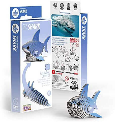 Shark Eugy, Geotoys, eco-friendly Toys, Mountain Kids Toys