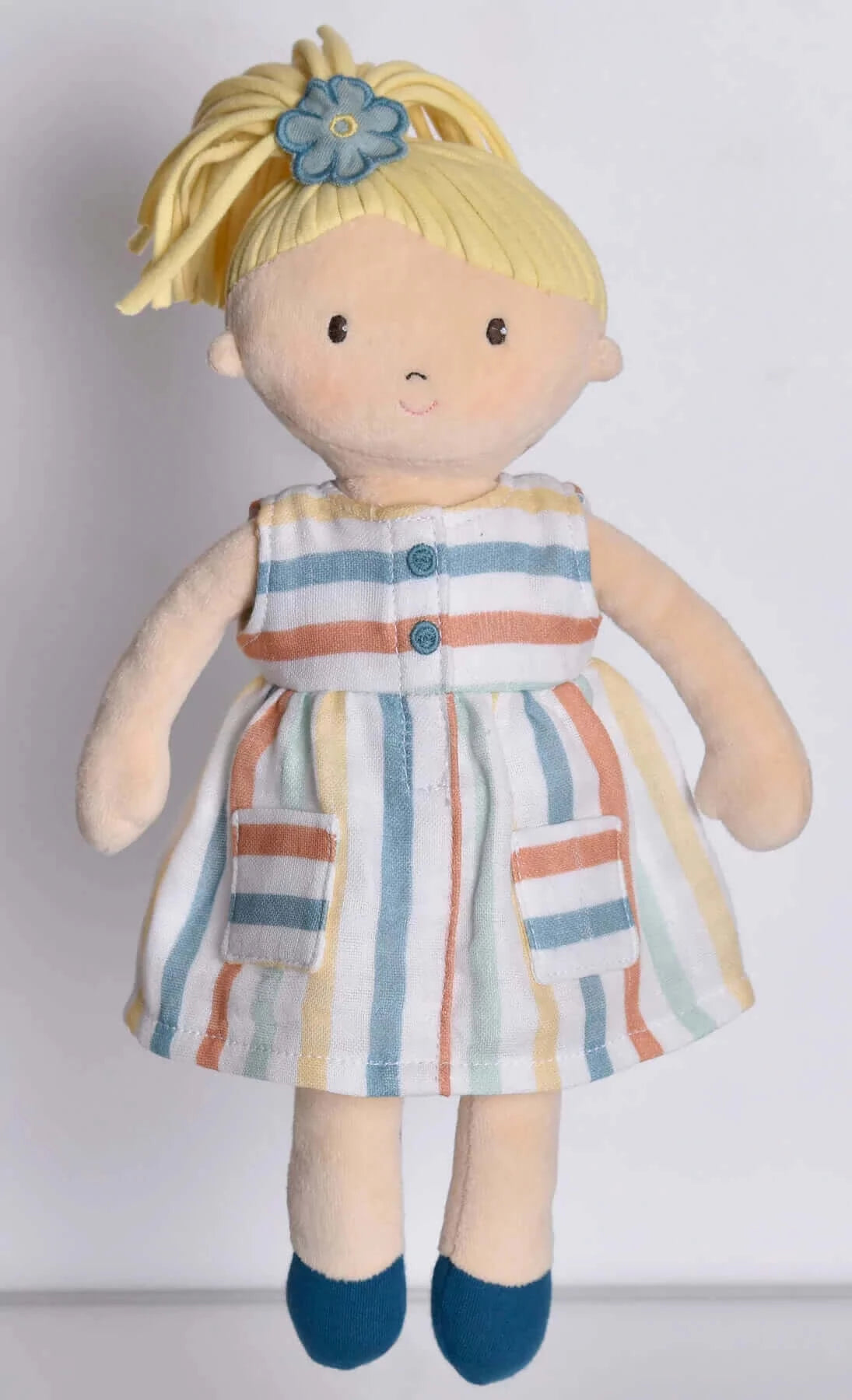 Taylor Blonde Hair Doll, Tikiri Toys, eco-friendly Toys, Mountain Kids Toys