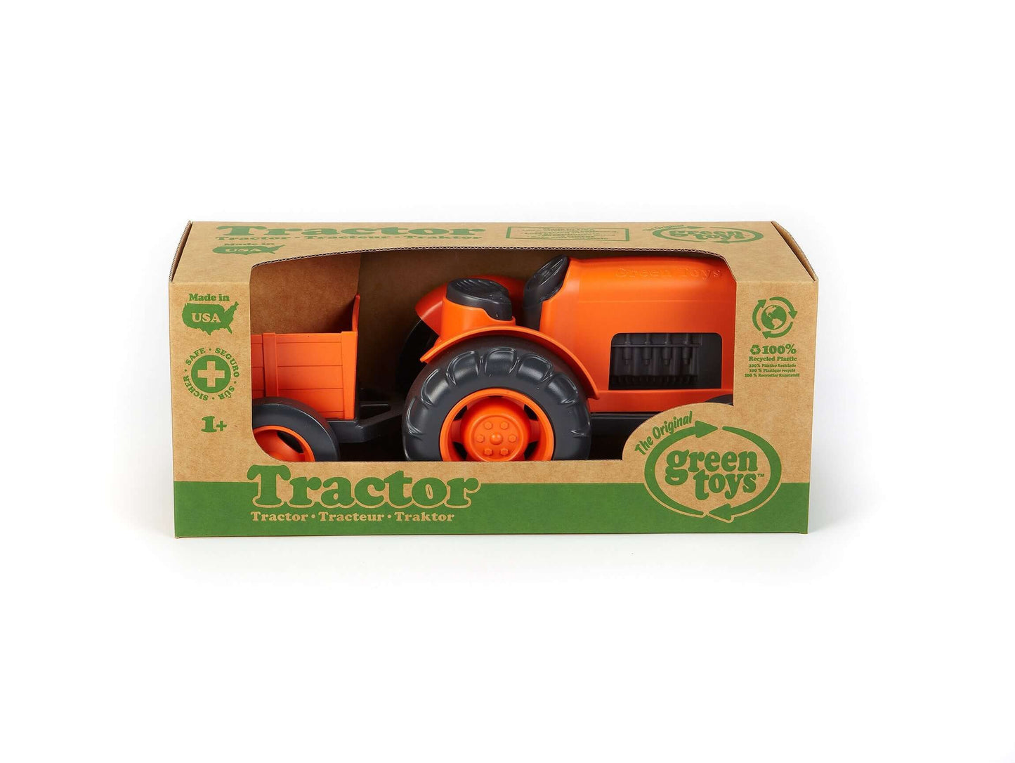 Tractor, Green Toys, eco-friendly Toys, Mountain Kids Toys