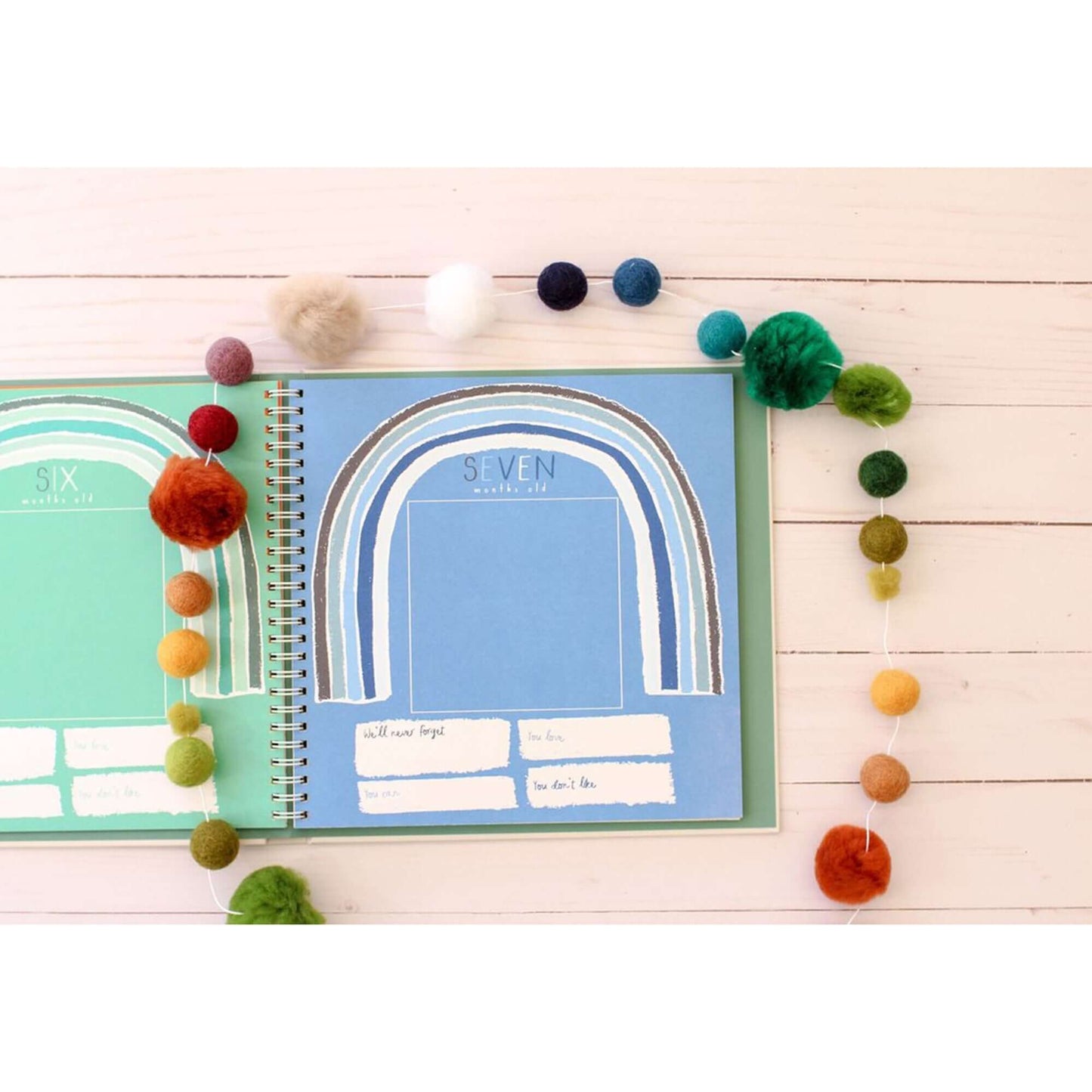 Little Rainbow Memory Book, Lucy Darling, eco-friendly , Mountain Kids Toys