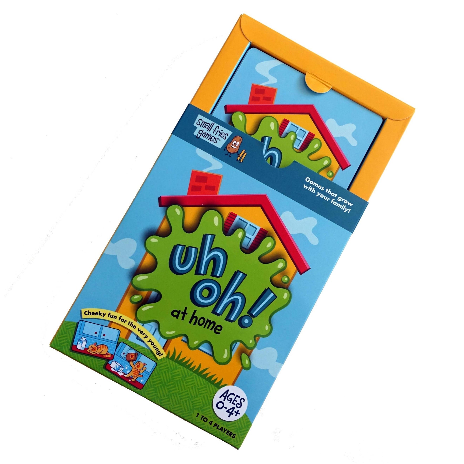 Uh Oh! At Home Game, Small Fry, eco-friendly Toys, Mountain Kids Toys
