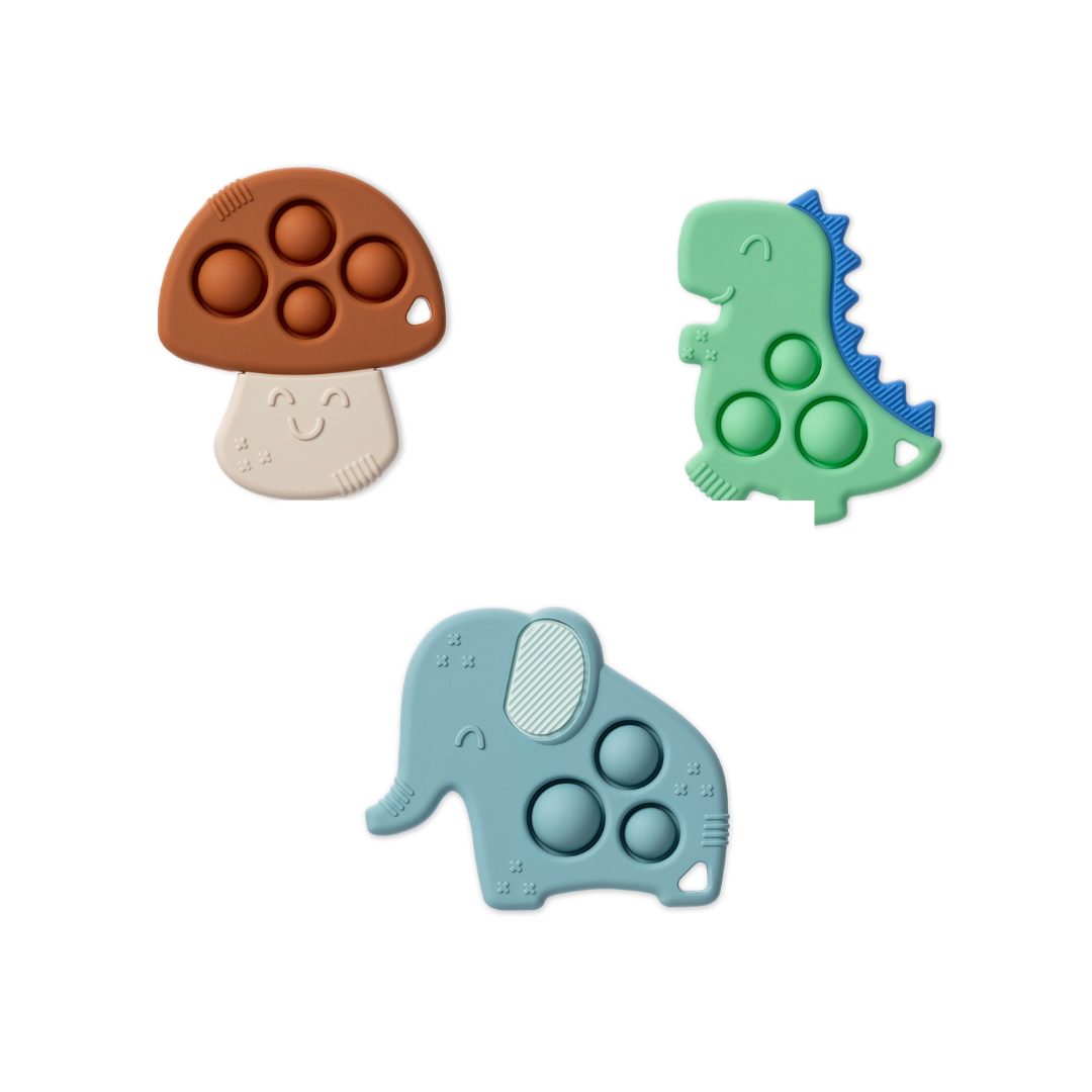 Itzy Pop™ Sensory Popper Toy: Mushroom