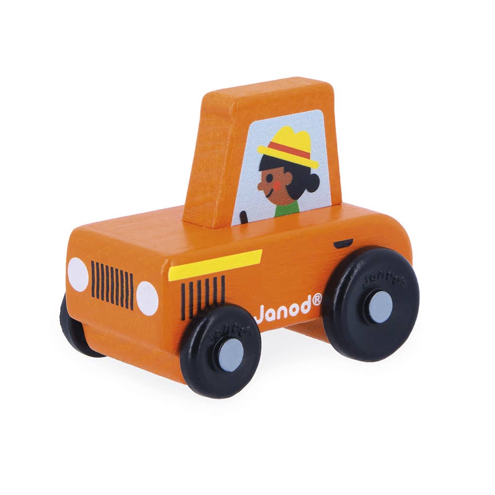 Crossroads Orange Tractor