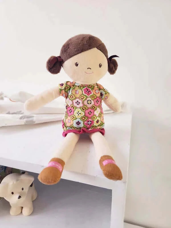 Ivy Doll with Brown Hair, Tikiri Toys, eco-friendly Toys, Mountain Kids Toys