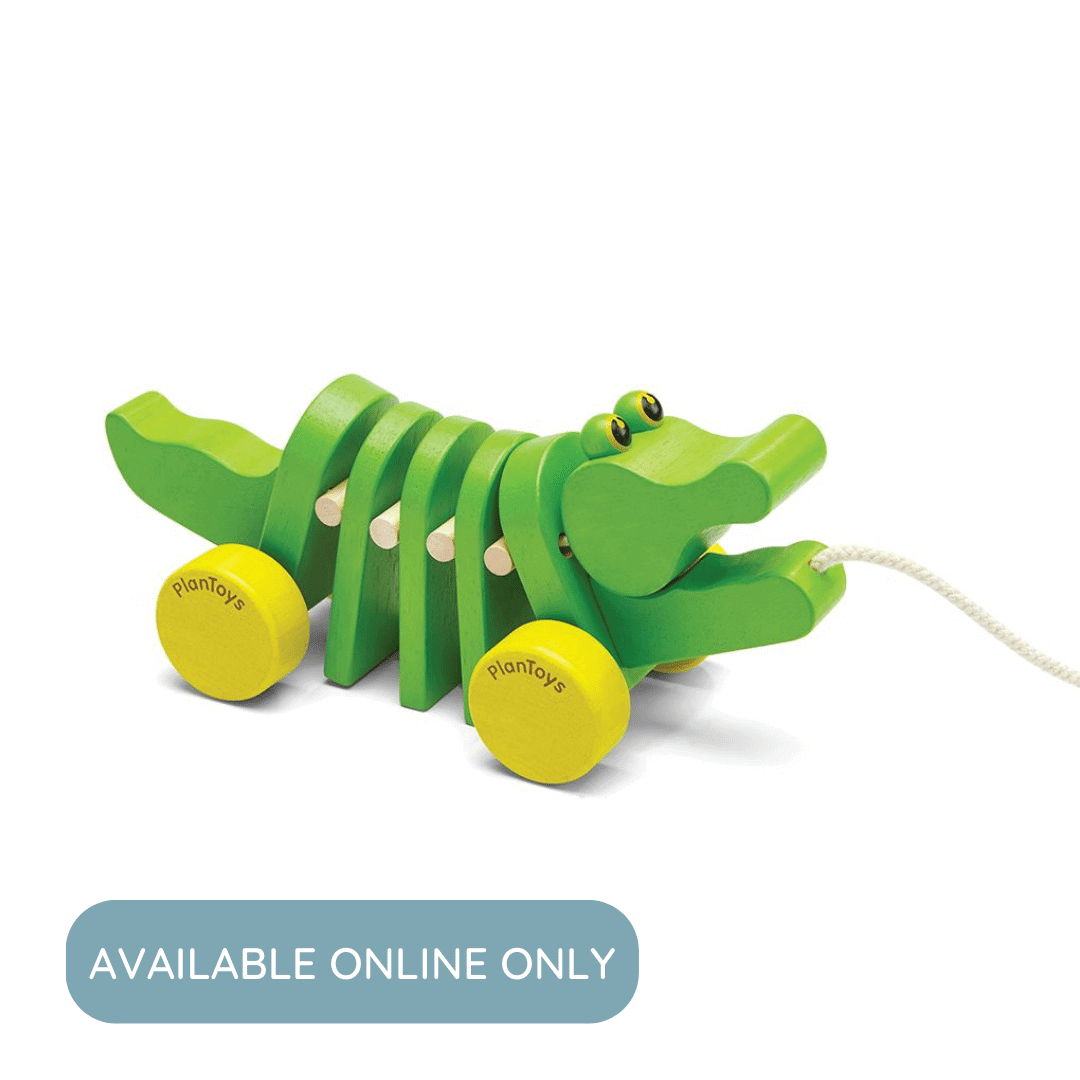 Dancing Alligator, PlanToys USA, eco-friendly Toys, Mountain Kids Toys