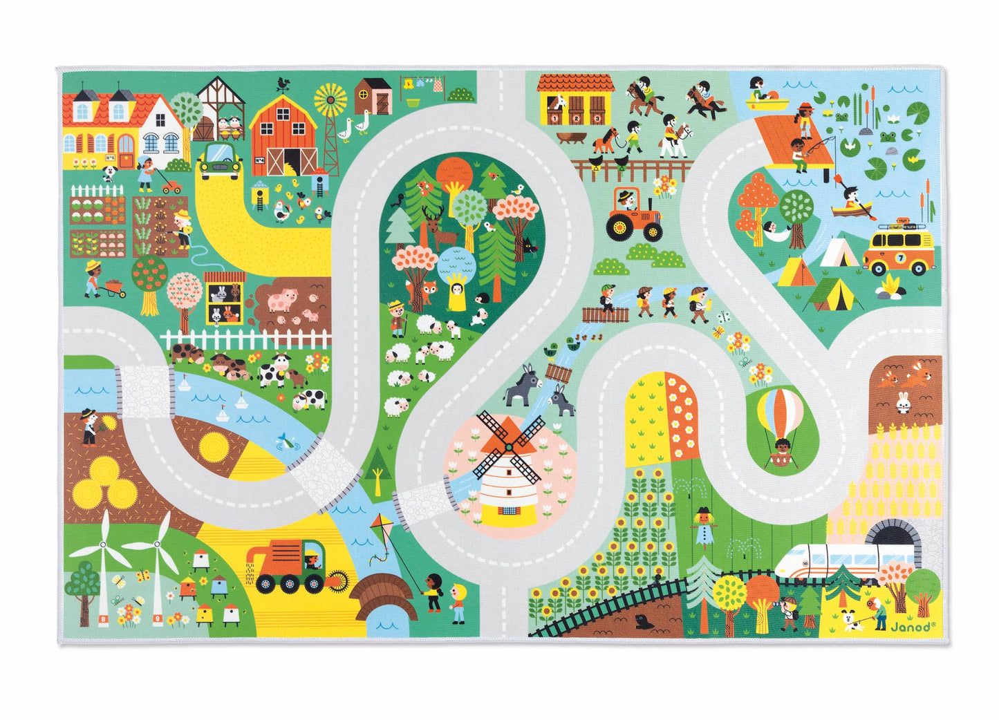 Crossroads Countryside Play Mat & Seek & Find