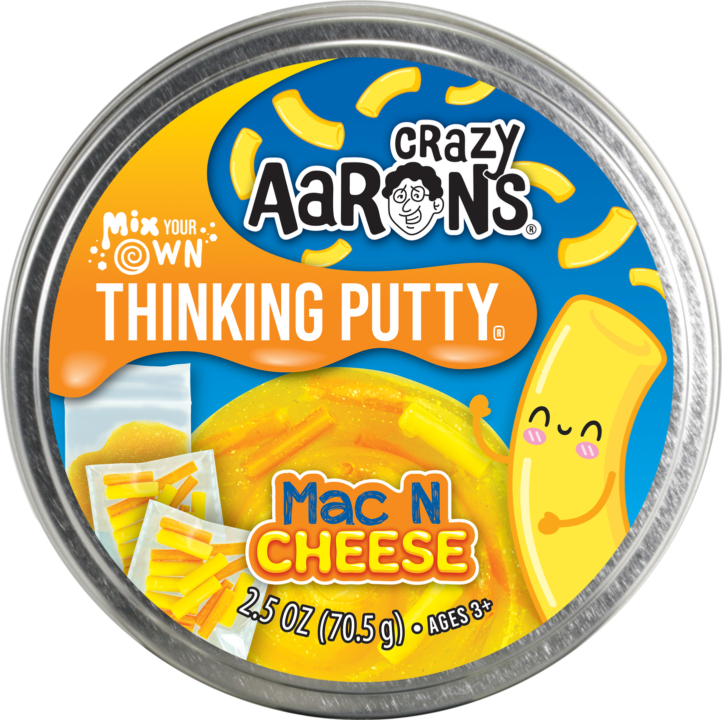 Mac & Cheese Mix It Thinking Putty