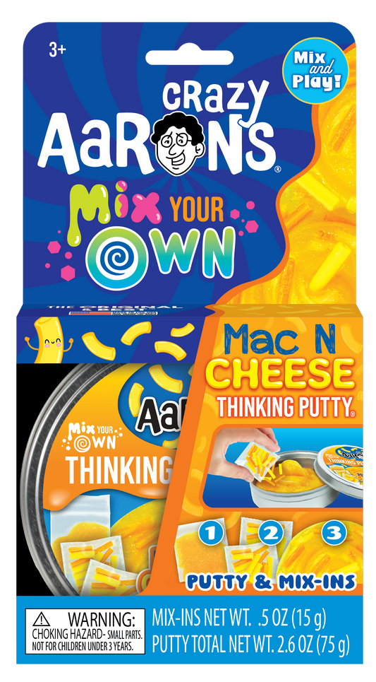 Mac & Cheese Mix It Thinking Putty