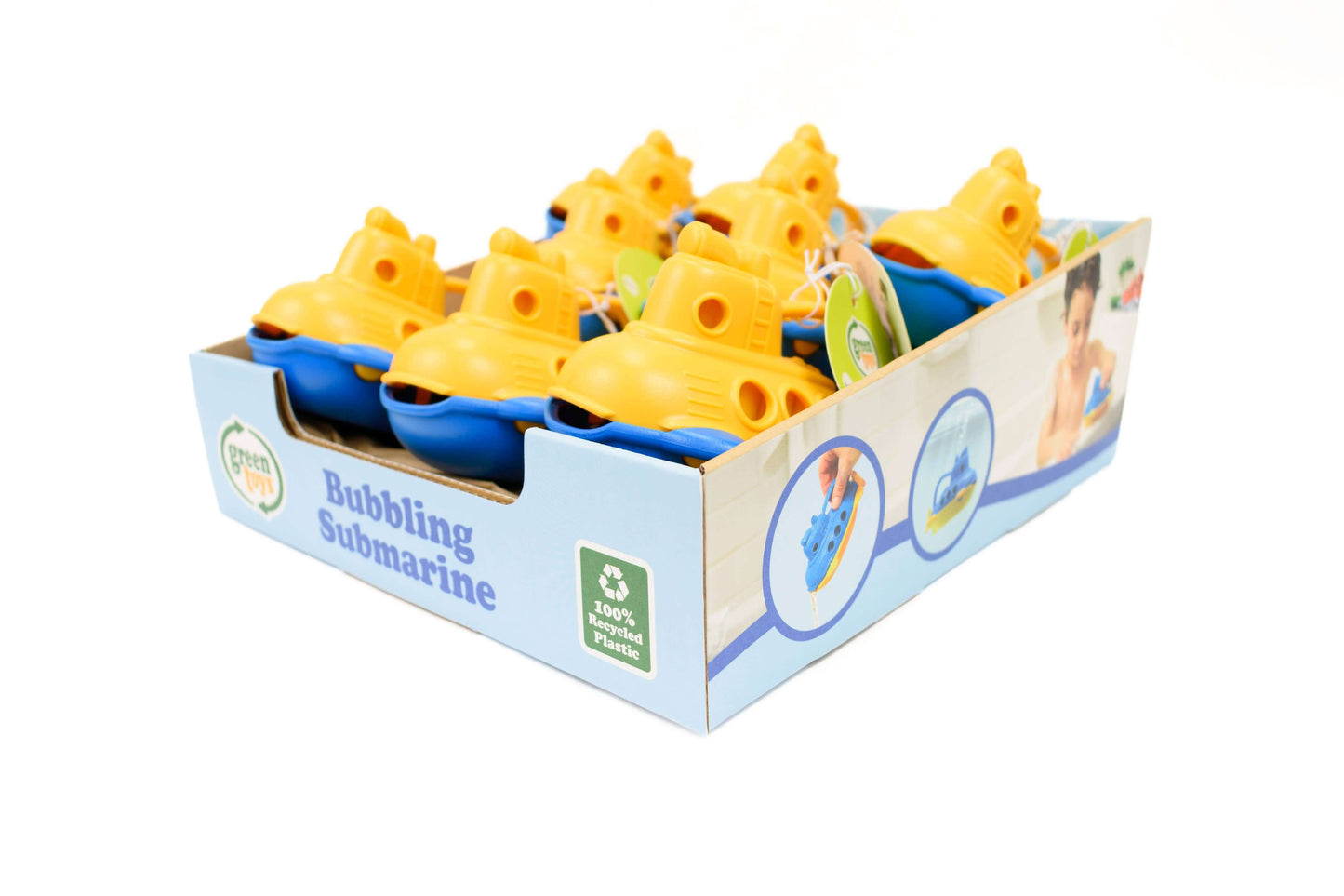 Bubbling Submarine PDQ- Yellow Top