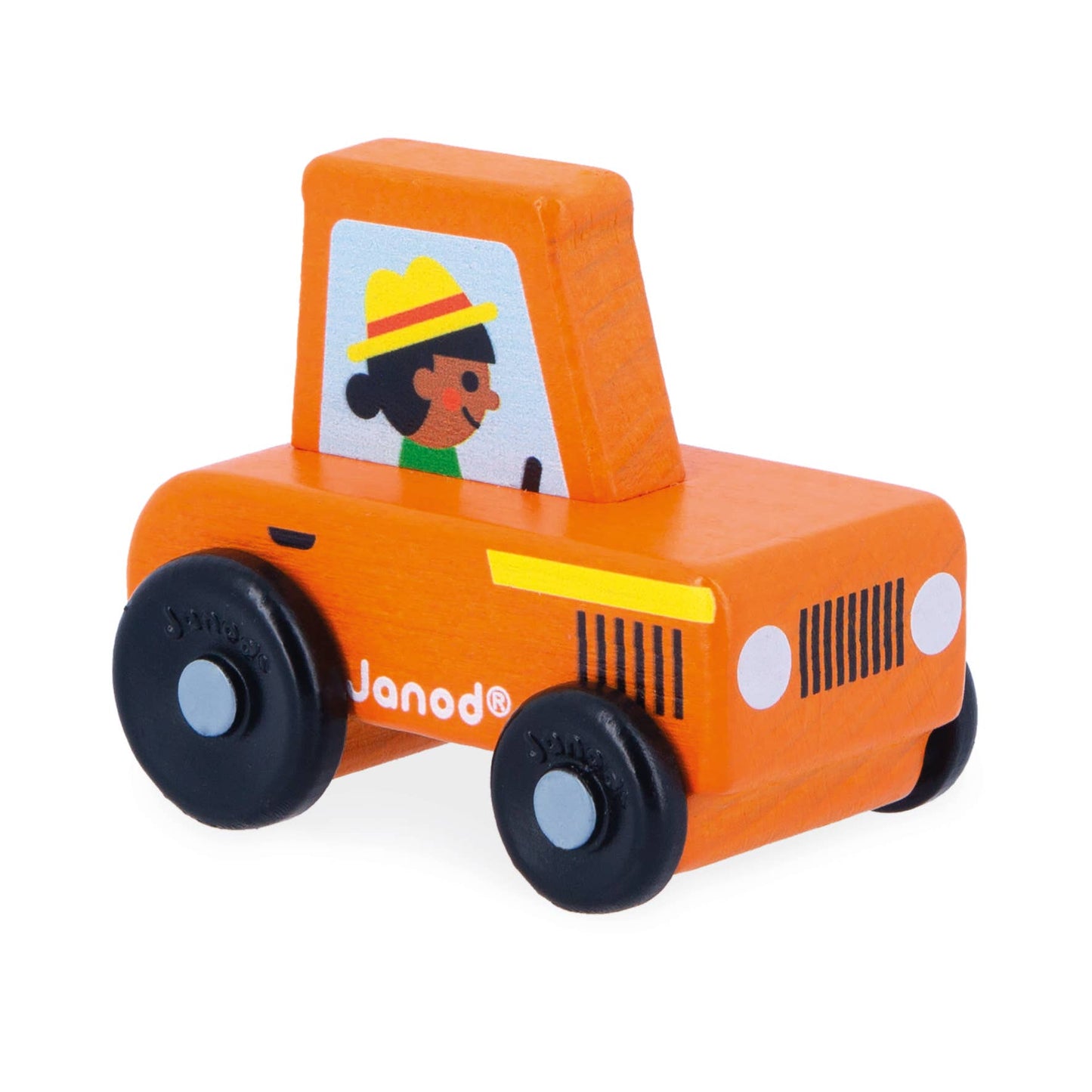 Crossroads Orange Tractor