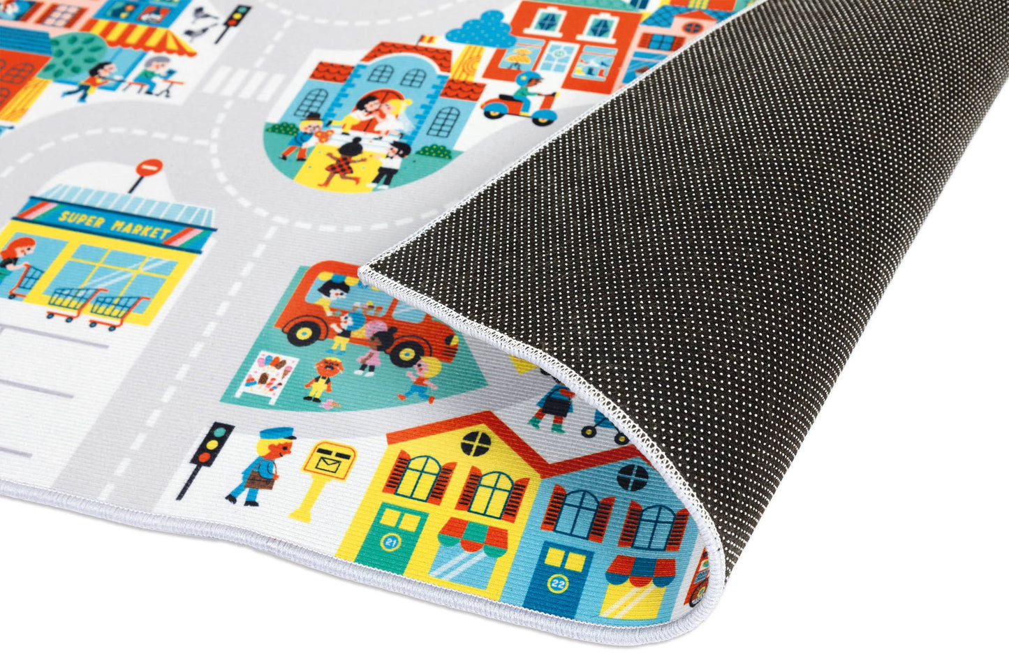 Crossroads City Play Mat & Seek & Find