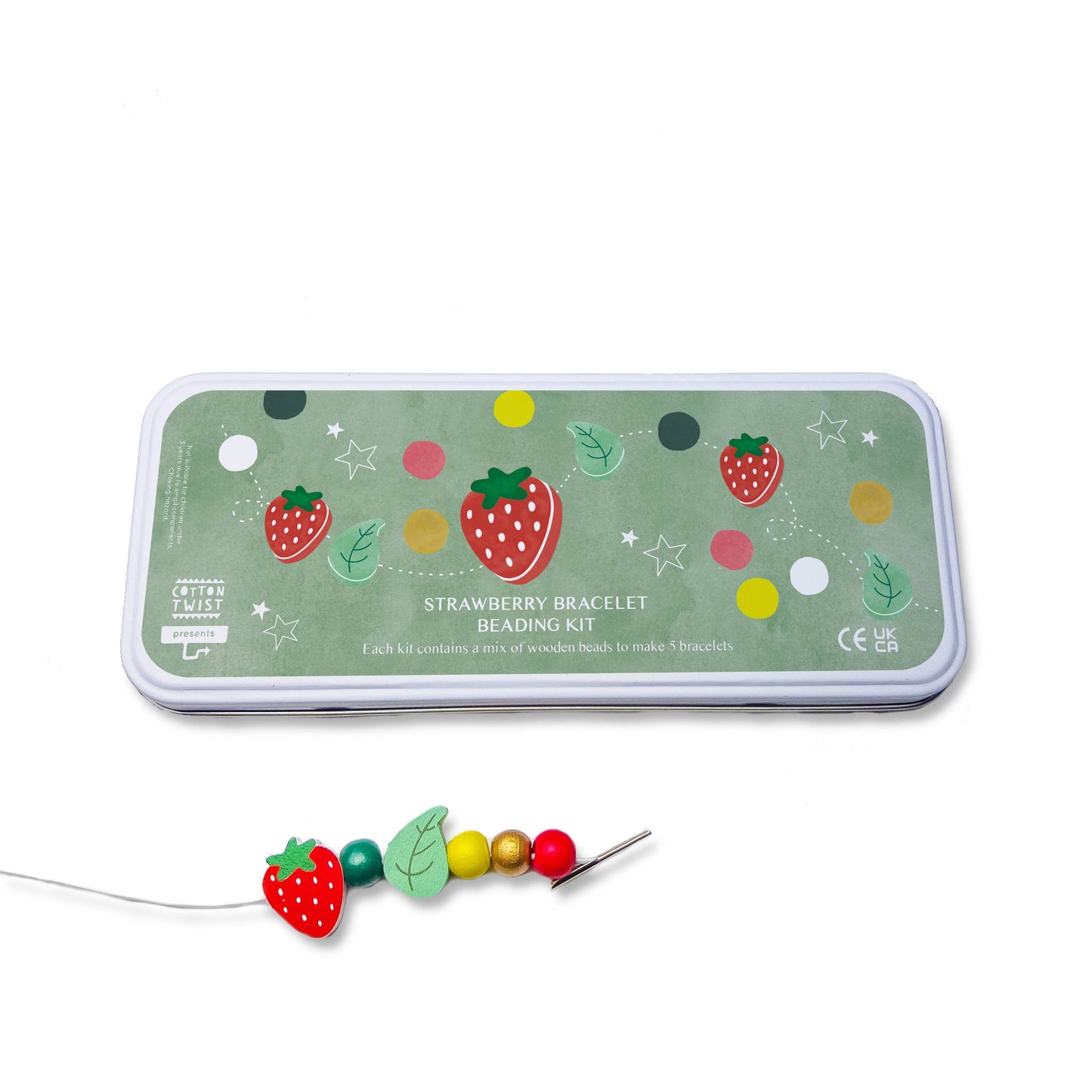 Strawberry Bracelet Bead Kit