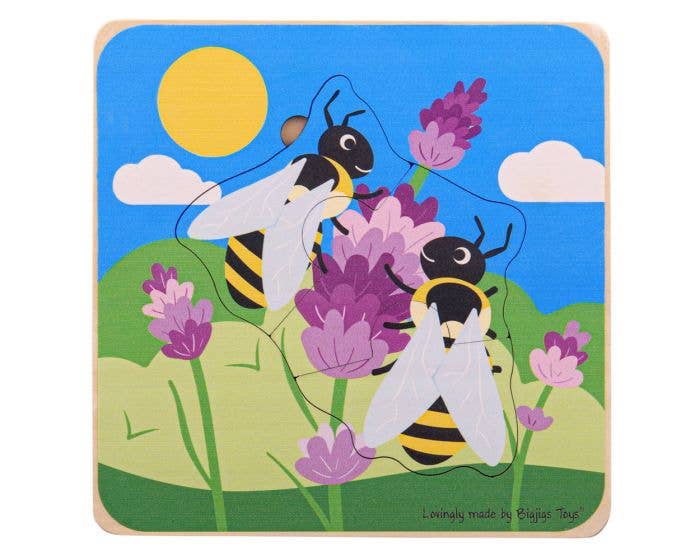 Lifecycle Layer Puzzle - Honeybee