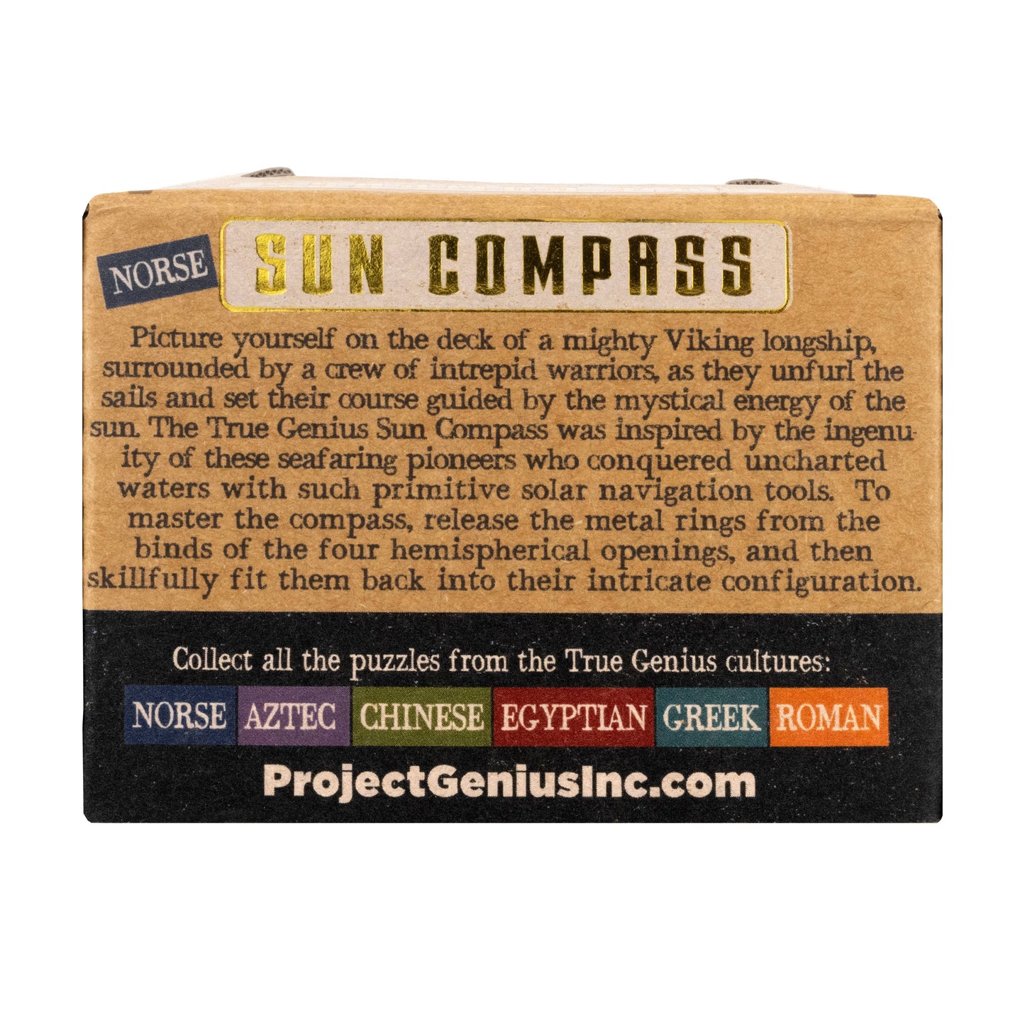True Genius Viking Sun Compass Puzzle