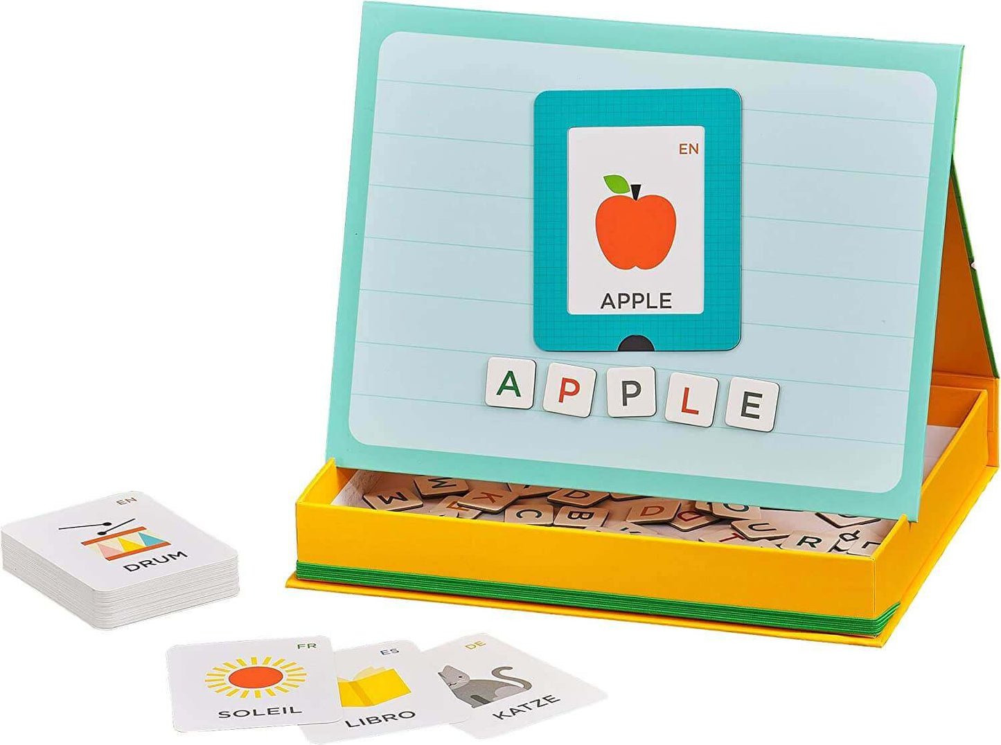 Alphabet Magnetic Playset, Petit Collage, eco-friendly Toys, Mountain Kids Toys