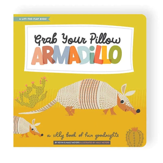 Grab Your Pillow Armadillo Nighttime Bundle (Book + Plush)