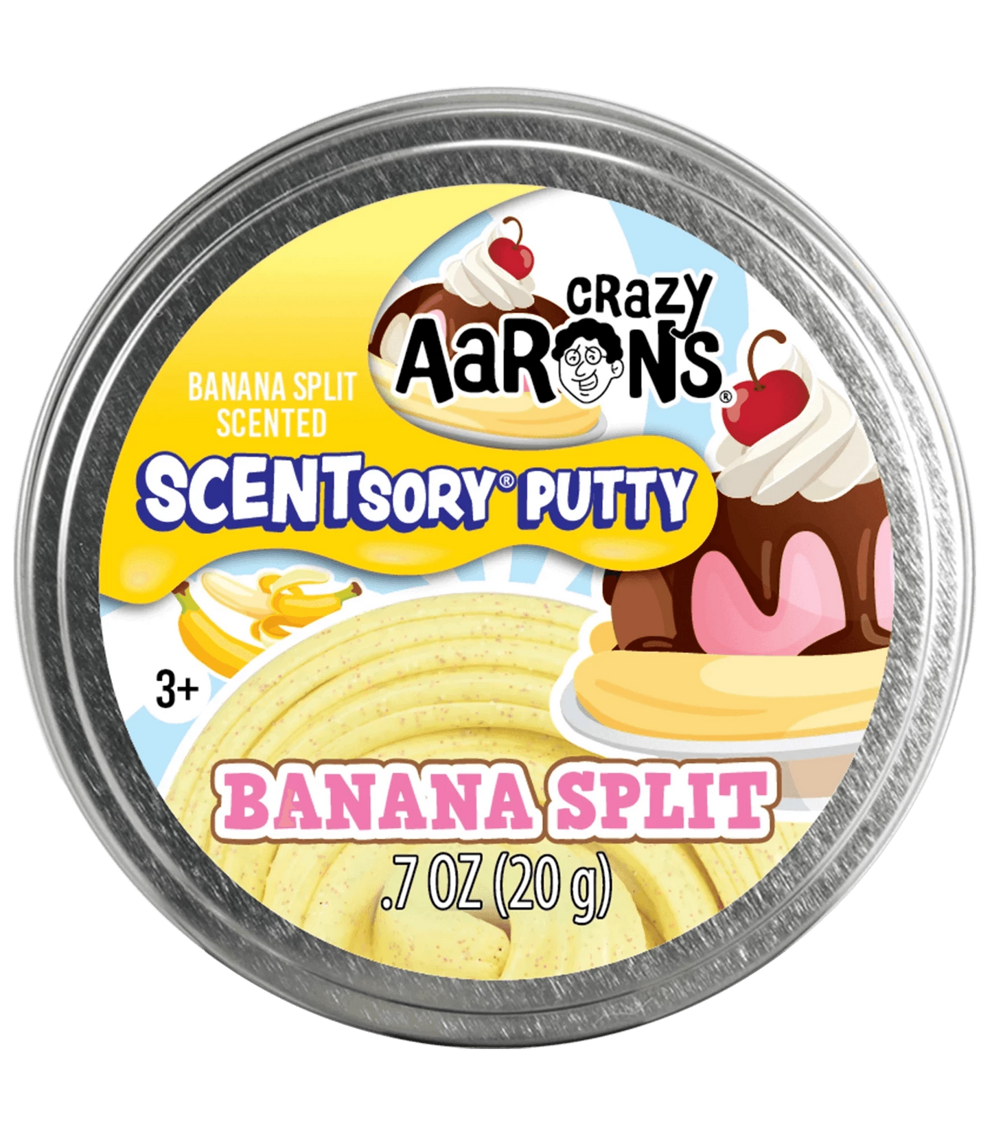 Banana Split Scentsory Thinking Putty