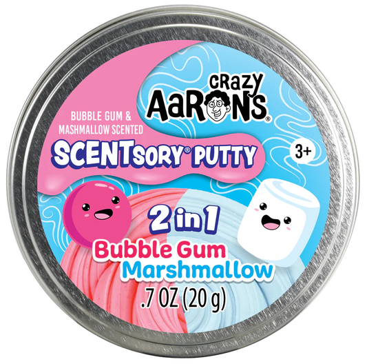 Bubblegum Marshmallow Duo 2 in 1 SCENTsory Thinking Putty