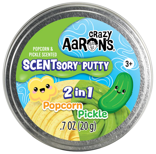 Popcorn Pickle Duo 2 in 1 SCENTsory Thinking Putty