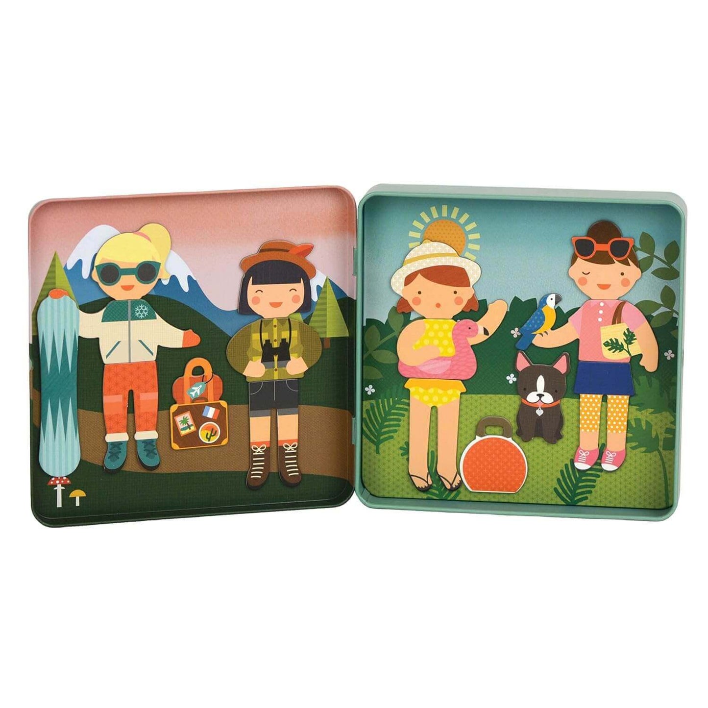 Little Travelers Magnetic Playset