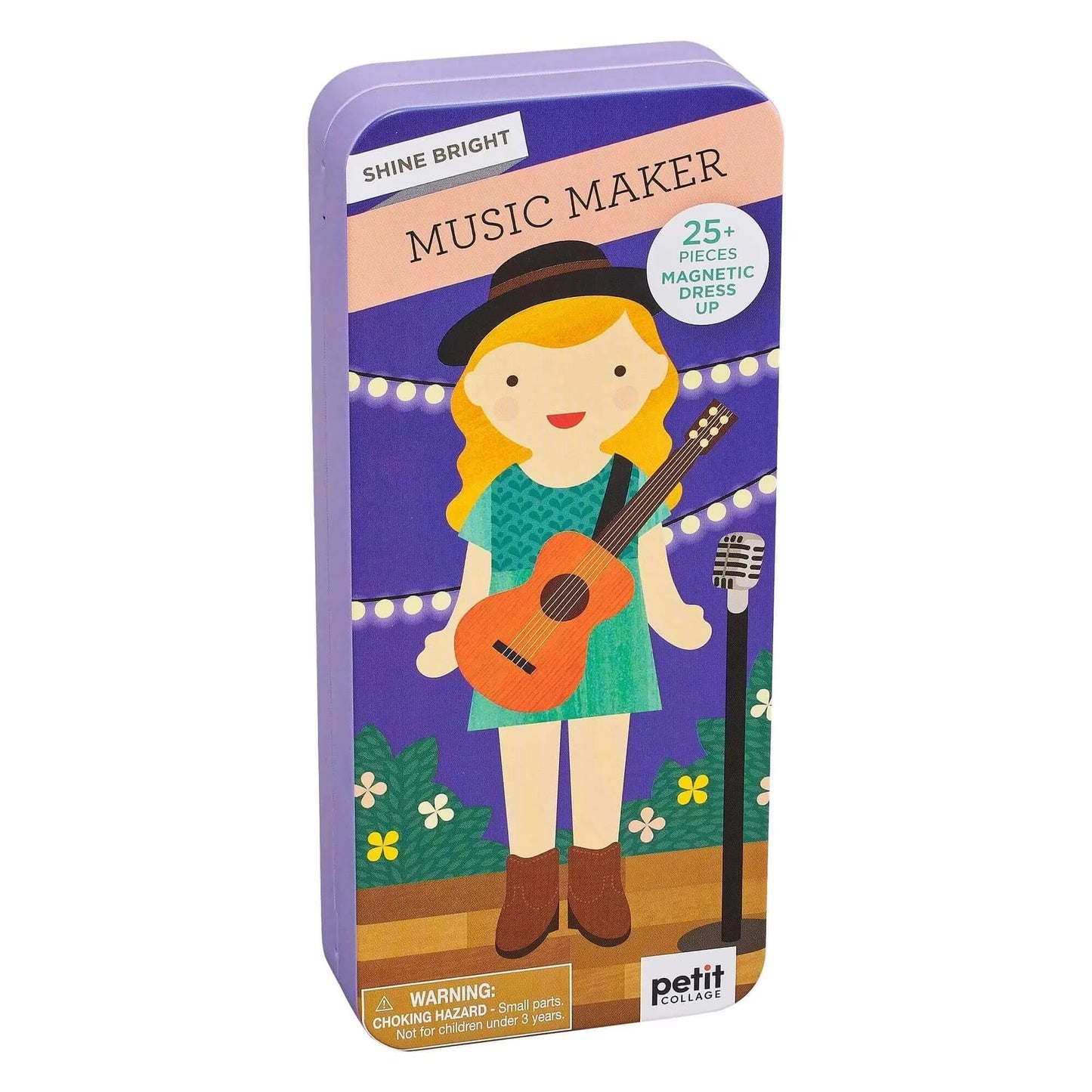 Shine Bright Music Maker Magnetic Dress Up, Petit Collage, eco-friendly Toys, Mountain Kids Toys
