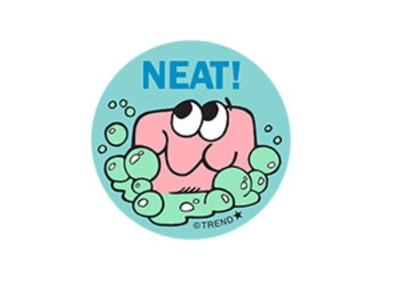Neat Soap Retro Scratch 'n Sniff Stinky Stickers 24ct