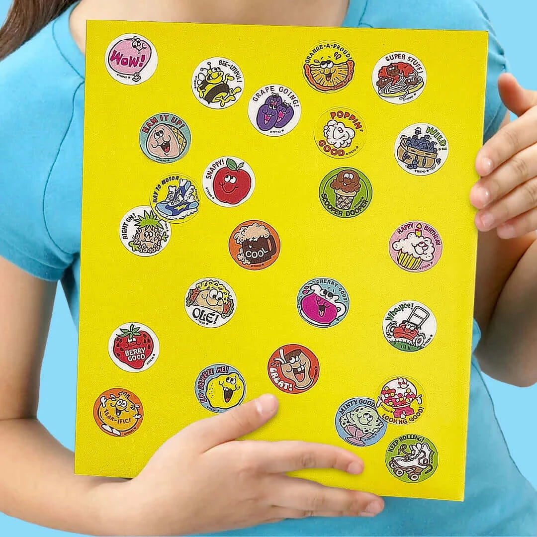 "Tear-ific" Onion Stinky Stickers 24ct, Stinky Stickers, eco-friendly Toys, Mountain Kids Toys